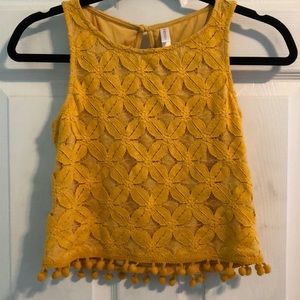 Mustard Tank Top